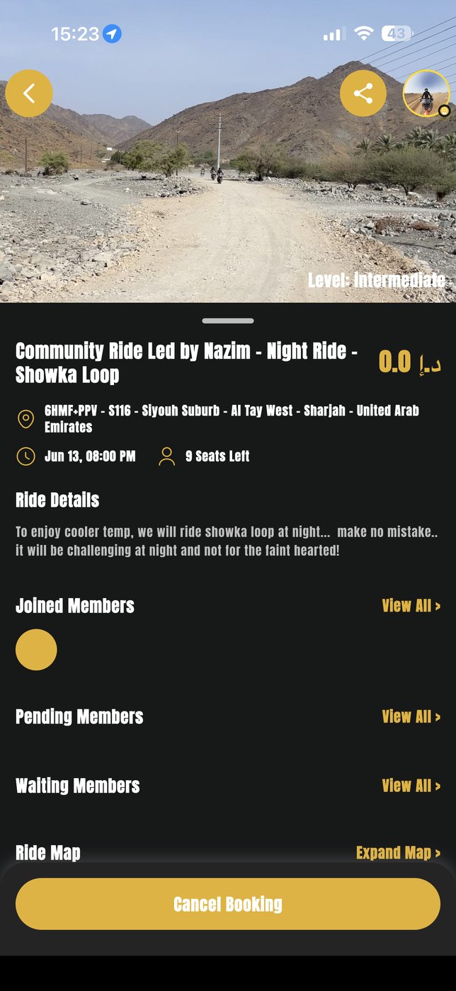 Event detail