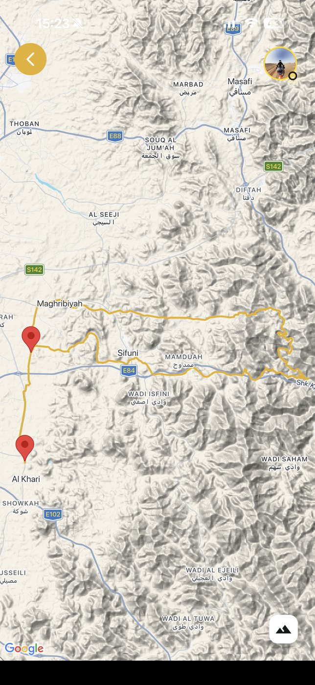 GPS routes and maps