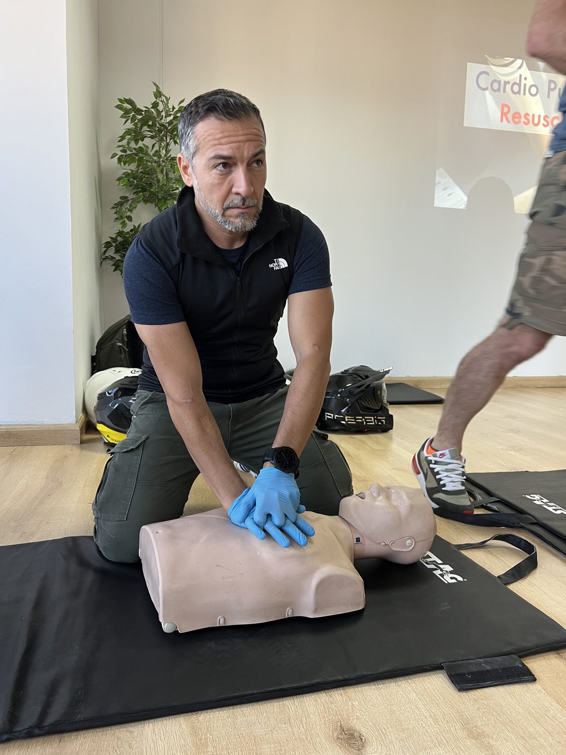 First aid training