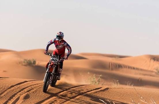 MX training in the dunes with MX Ride