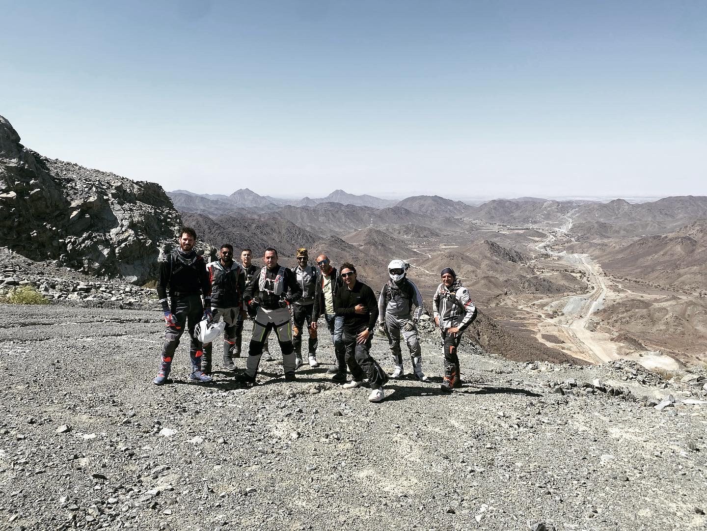 Trail group ride